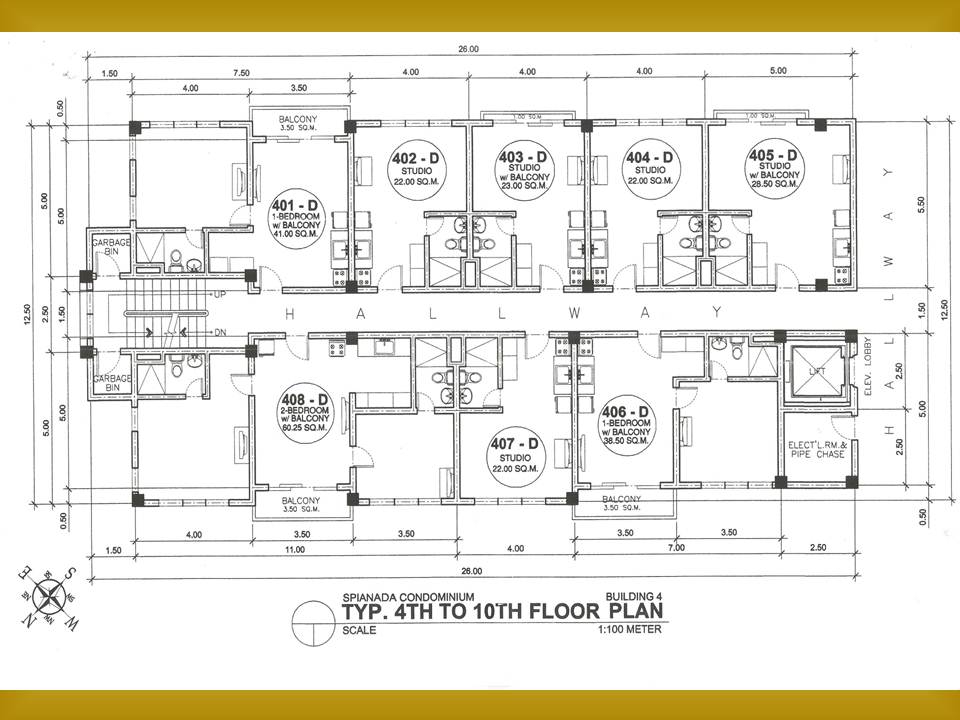 4 - 10th floor bldg. D 4 - 10th floor bldg. D